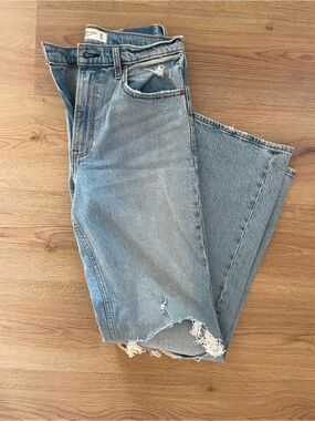 Abercrombie & Fitch Light Blue Straight Leg Jeans